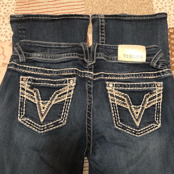 Chelsea boot cut embellished jeans. - Picture 1 of 11